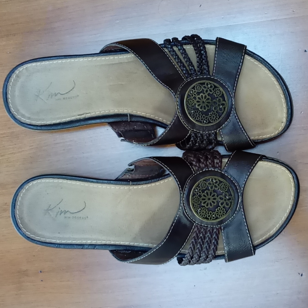 Brown sandals
